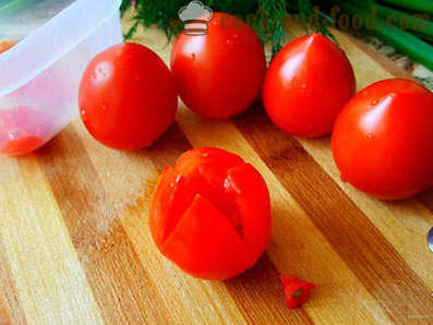 Feirende sammensetning Tomato - tulipaner