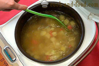 Hvordan koke potet suppe i multivarka
