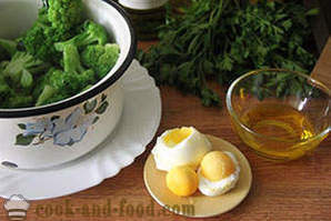 Enkel oppskrift brokkoli med egg olje