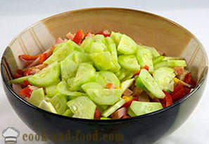 Salat med skinke og egg