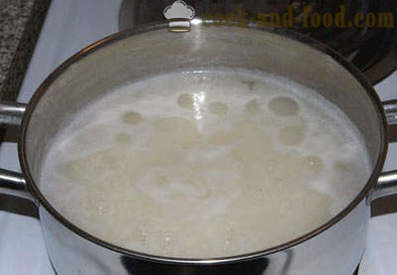Melk risengrynsgrøt - Trinnvis oppskrift