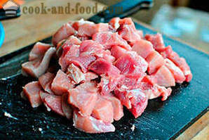 Stekt svinekjøtt med squash