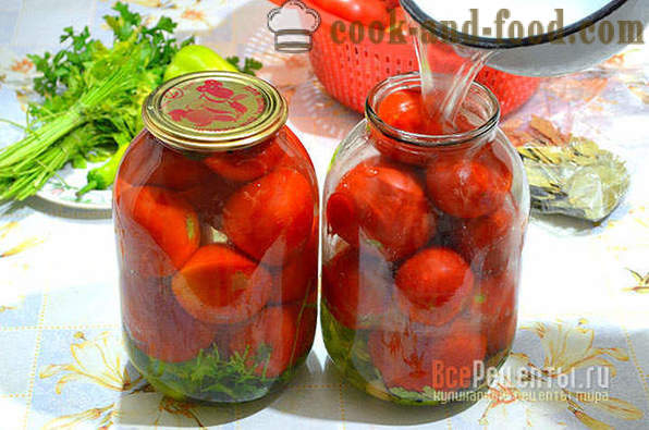 Marinerte tomater i vinter