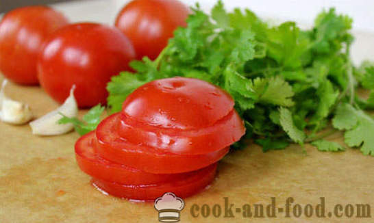 Spicy forrett av tomater