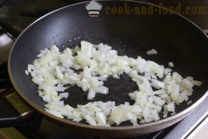 Norsk potet kake med kjøtt og sopp - hvordan å lage en gryte av poteter og kjøtt, med en trinnvis oppskrift bilder