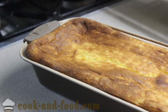 Vanilje kake med pærer og ost i former - hvordan å bake en kake laget av cottage cheese og pærer i hjemmet, trinnvis oppskrift bilder