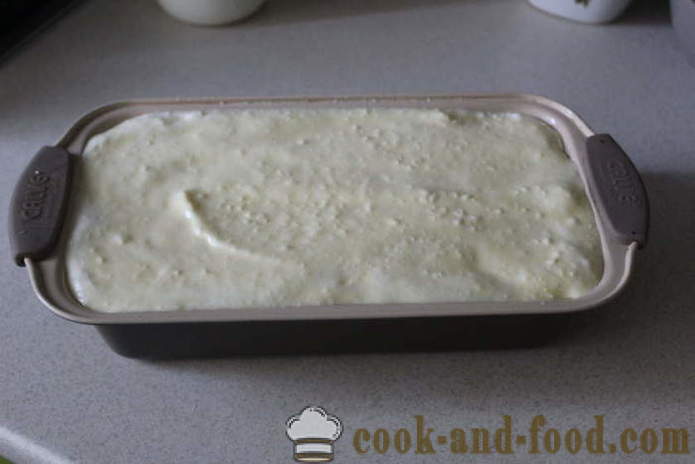 Vanilje kake med pærer og ost i former - hvordan å bake en kake laget av cottage cheese og pærer i hjemmet, trinnvis oppskrift bilder