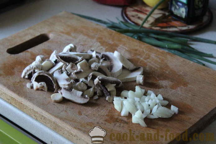 Meatless side rett av couscous - hvordan du koker couscous i en kjele, med en trinnvis oppskrift bilder