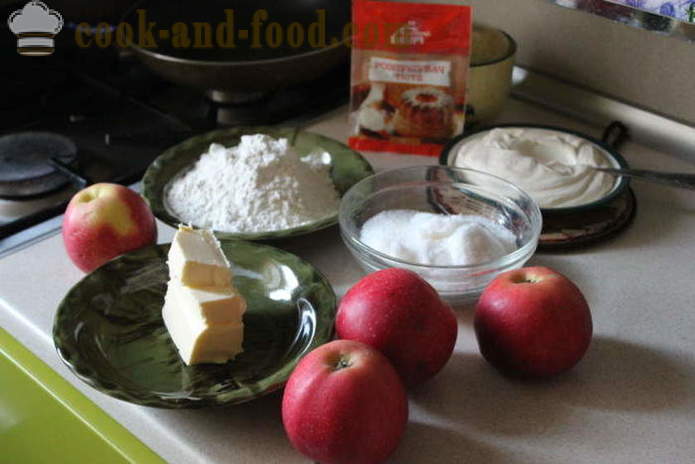Tsvetaeva eplepai oppskrift er en klassisk turbasert Tsvetaeva kake med bilde