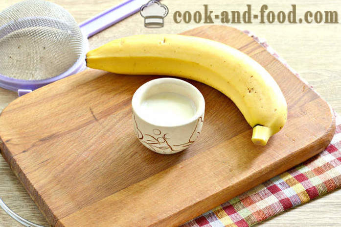 Mashed bananer i en blender for spedbarn - hvordan du koker most banan å lokke, en trinnvis oppskrift bilder