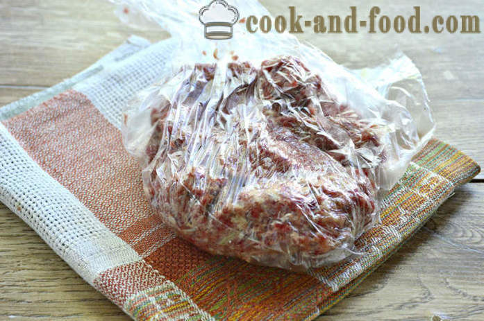 Saftige kjøttkaker med revet rå poteter - Hvordan lage burgere fra kjøttdeig med poteter, en trinnvis oppskrift bilder