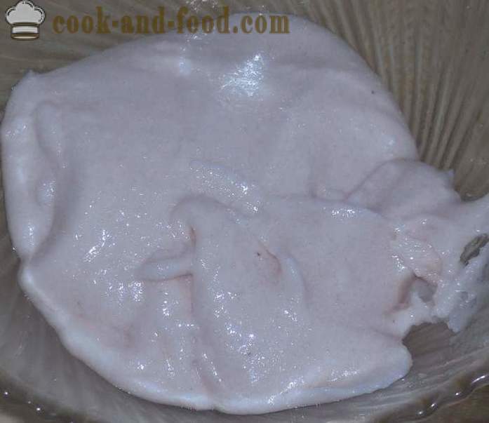 Marshmallow frosting uten egg og gelatin - hvordan å lage mat glasur på kaken er ikke smuldrer, trinnvis oppskrift bilder