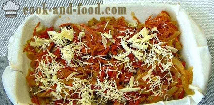Kost lasagne med grønnsaker og kjøtt - Hvordan koke lasagne i hjemmet, trinnvis oppskrift bilder