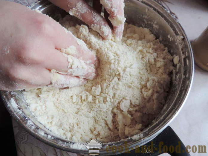 Rask butterdeig gjærdeig - hvordan å lage kjeks puff gjærdeig raskt, trinnvis oppskrift bilder