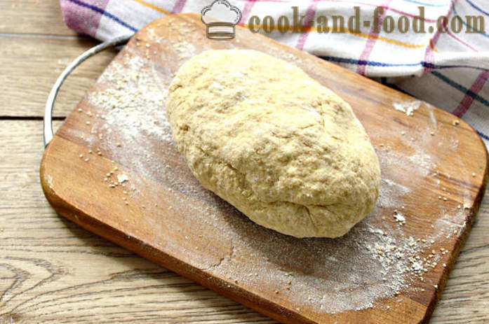 Deilig deig for kaker og paier i ovnen - Hvordan lage en gjærdeig fra hele hvetemel, poshagovіy oppskrift med bilde