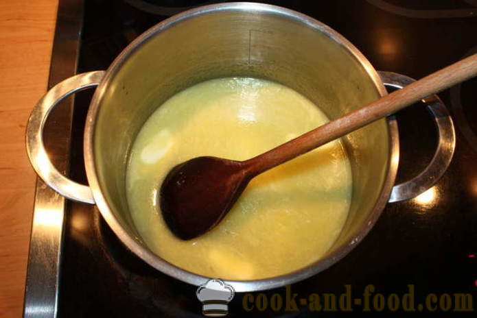 Vaniljesaus ringer med ostemasse krem ​​Tiramisu - hvordan å lage vaniljesaus ringer på hjemme, steg for steg oppskrift bilder