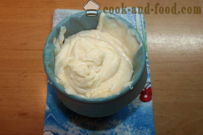 Vaniljesaus ringer med ostemasse krem ​​Tiramisu - hvordan å lage vaniljesaus ringer på hjemme, steg for steg oppskrift bilder
