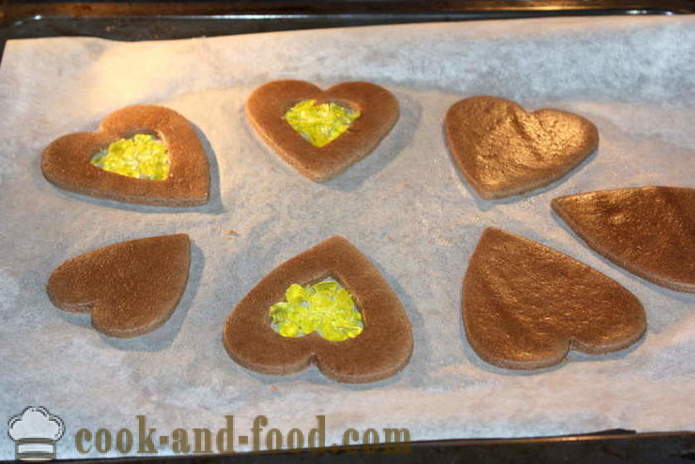 Honning kaker for mars 8 med hendene - hvordan å lage kaker med et maleri som en gave, trinnvis veiviser-klasse bilde