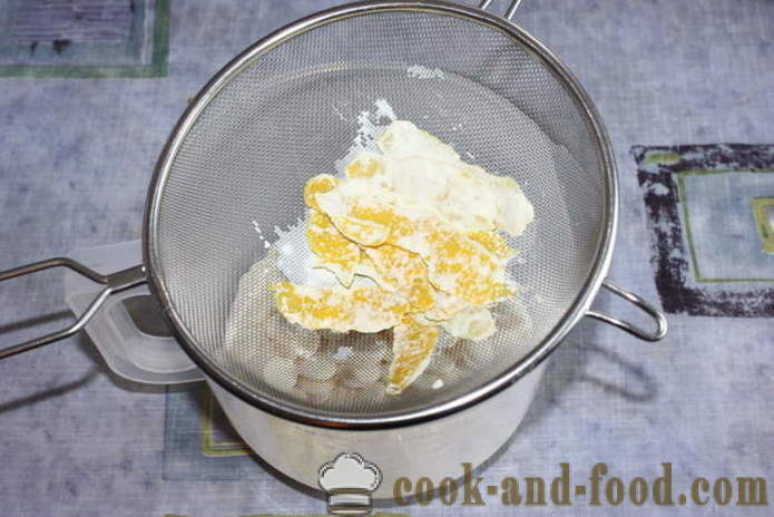 Almond fransk bakverk pasta - hvordan å lage en kake av pasta hjemme, trinnvis oppskrift bilder