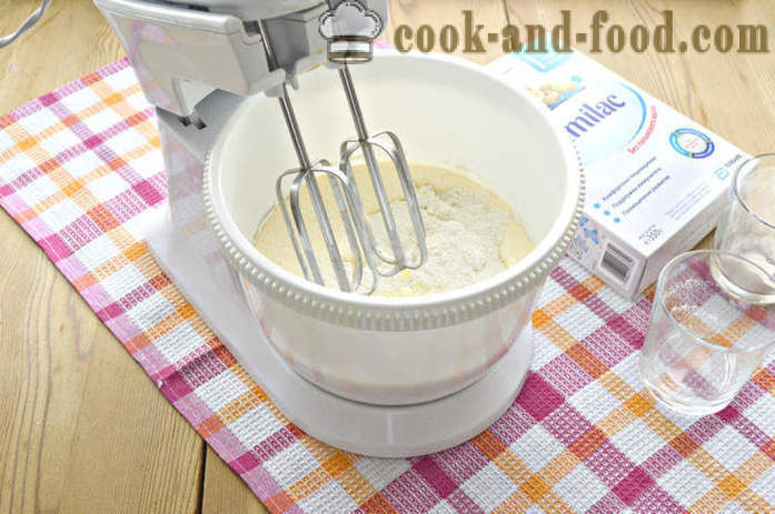 Enkel kake oppskrift på babymat i ovnen - hvordan å lage en rask kake fra den tørre melkeblandingen, en trinnvis oppskrift bilder