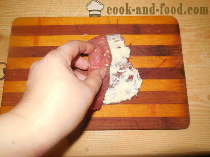 Kjøtt fingrene stappet i ovnen - hvordan å gjøre kjøtt svinekjøtt fingrene, steg for steg oppskrift bilder