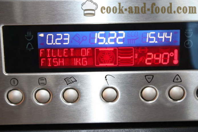 Makrell fylt løk i ovnen - hvordan å lage mat makrell med ris, en trinnvis oppskrift bilder