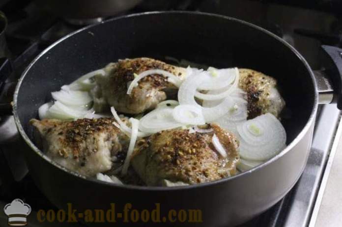 Chakhokhbili kylling i georgisk - hvordan å lage chakhokhbili hjemme, trinn for trinn bilde-oppskrift