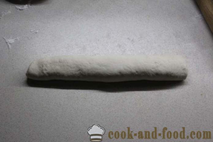 Hvitløk brød hjemme - hvordan å lage hvitløksbrød i ovnen, med en trinnvis oppskrift bilder