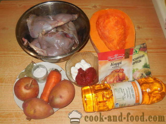 Utarbeidelse av vill kanin i ovnen - hvordan å lage deilig vill hare hjemme, trinnvis oppskrift bilder