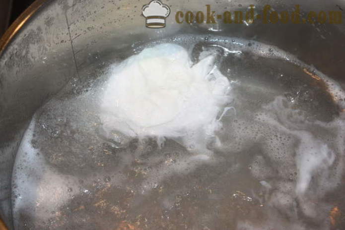 Egg kokt i vann - hvordan å lage et posjert egg hjemme, trinnvis oppskrift bilder