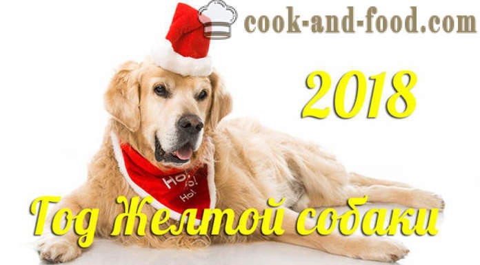 Enkle og deilige oppskrifter for det nye året 2018 med et bilde - hva du skal lage mat til nyttår 2018 Year of the Dog