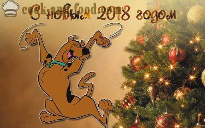 De beste virtuelle postkort for det nye året 2018 - Year of the Dog