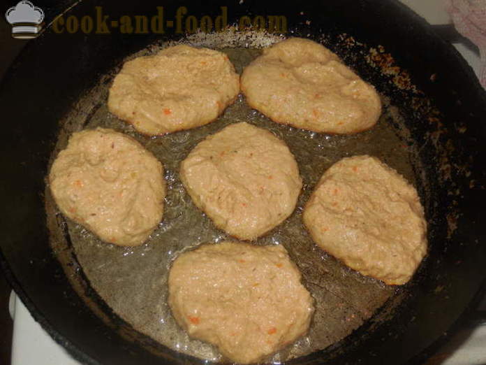 Meatless burgere laget av soyabønner i en panne - Hvordan lage meatless burgere laget av soyabønner, en trinnvis oppskrift bilder