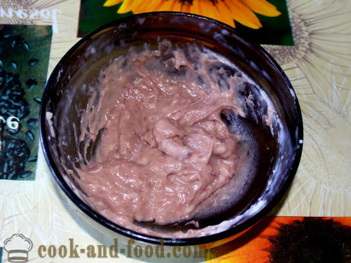 Hjemmelaget sjokolade vanilje pudding med melk - hvordan å lage pudding hjemme, trinnvis oppskrift bilder