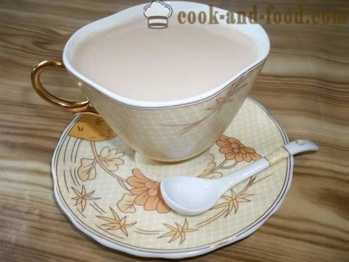 Classic masala te med melk og krydder - hvordan å lage te, chai med melk, en trinnvis oppskrift bilder