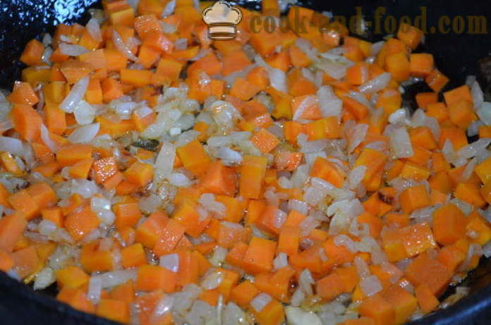 Vegetabilske lapskaus med poteter og Squash - hvordan å lage mat vegetabilske lapskaus med poteter, squash, aubergine og blomkål, en trinnvis oppskrift bilder