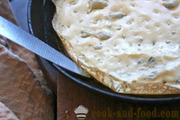 Omletnye pannekaker - hvordan å lage en japansk omelett, en trinnvis oppskrift bilder