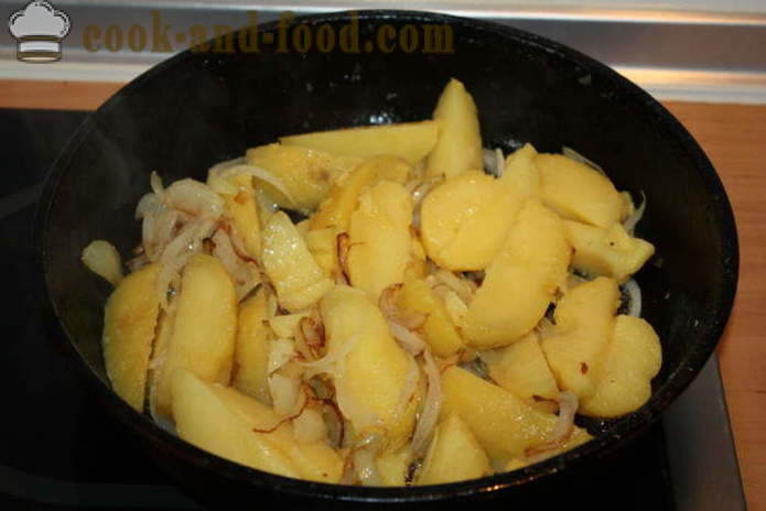 Lammekoteletter i ovnen med poteter og løk - hvordan å lage en deilig lammekoteletter, en trinnvis oppskrift bilder