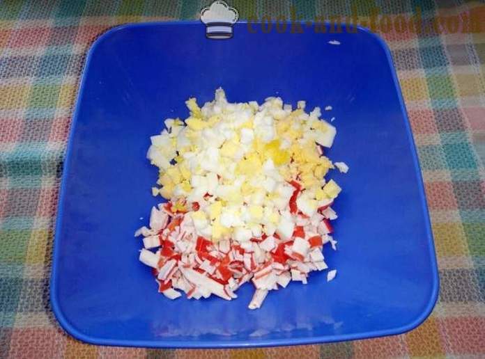 Pita med krabbe pinner med egg og majones - Hvordan lage krabbe roll lavash, en trinnvis oppskrift bilder