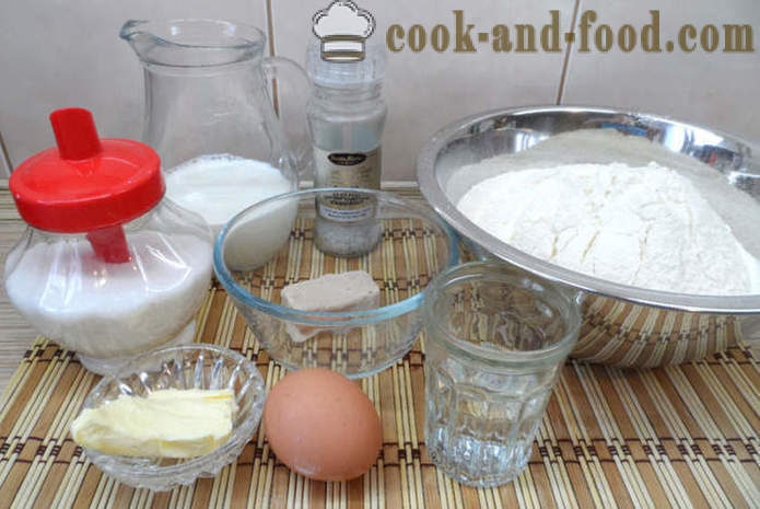 Tynn fransk baguette i ovnen - hvordan å bake en baguette fransk hjemme, en trinnvis oppskrift bilder