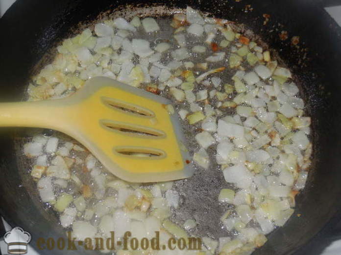 Stuet sopp i fløtesaus i en panne - hvordan å lage mat sopp i rømme, en trinnvis oppskrift bilder