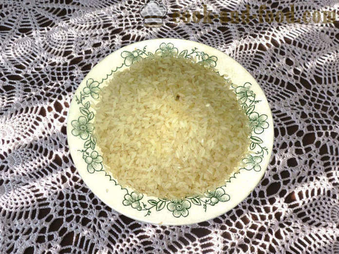 Deilig skarp risotto med kylling i multivarka - hvordan å lage risotto i multivarka, trinnvis oppskrift bilder
