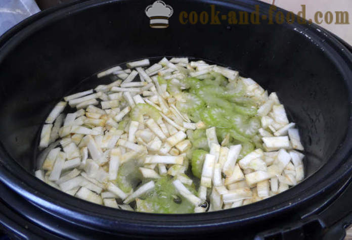 Selleri suppe for vekttap - hvordan å forberede suppe av selleri å miste vekt, trinnvis oppskrift bilder