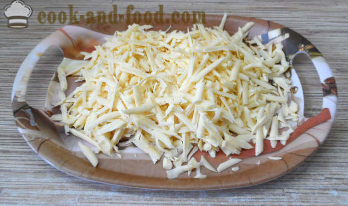 Gjær ruller med ost - hvordan å lage originale snack, trinnvis oppskrift bilder
