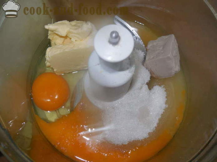 Påske kake med appelsinjuice eller kake-kraffin av kjeks deig, hvordan å lage mat, en trinnvis oppskrift bilder