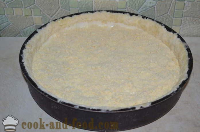 Tsar ostekake med kremost i ovnen - hvordan å lage en pai deig med ost, en trinnvis oppskrift bilder