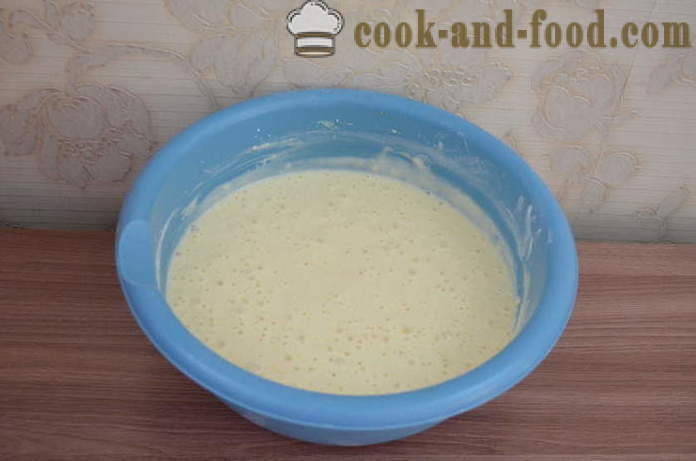 Rask kake på kefir uten å fylle - hvordan å forberede jellied kake med kefir i ovnen, med en trinnvis oppskrift bilder