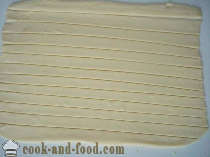 Hjemmelaget ost i butterdeig pinner til øl - hvordan å lage ost pinner hjemme, trinnvis oppskrift bilder