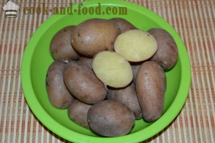 Kokte poteter i sine skinn til en salat - hvordan du koker poteter i sine skinn i en kjele, med en trinnvis oppskrift bilder