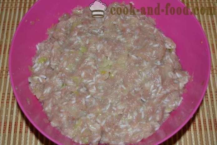 Late kål ruller med kjøttdeig og ris - hvordan å lage late kål ruller med kjøttdeig og kål, en trinnvis oppskrift bilder